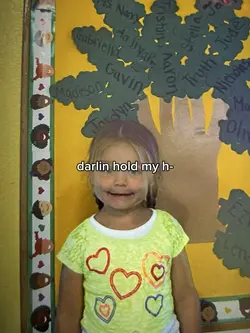 darlin hold my hand