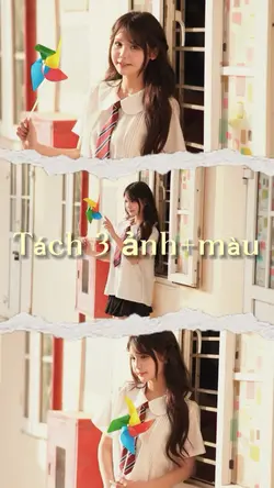 Tách 3 ảnh+màu xinh