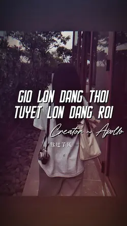 GIÓ LỚN ĐANG THỔI