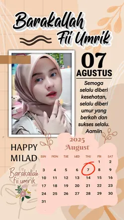 Milad 7 Agustus