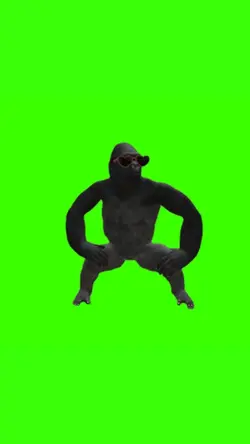 gorilla dance meme 