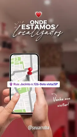 Nossa localização 
