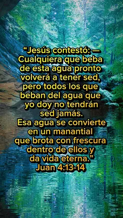 Juan 4 13-14📖