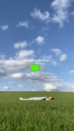 recharging my energy