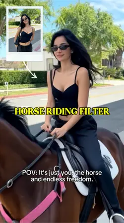 Horse Riding Filter