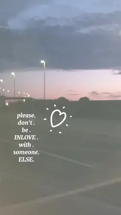 Inlove w sm1 else 