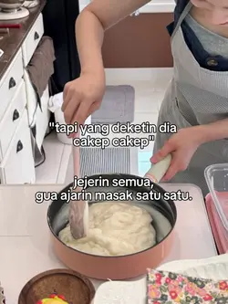 gua ajarin masak..