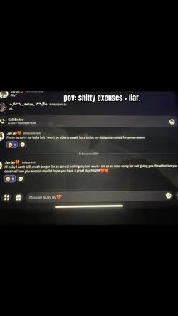  he was online too