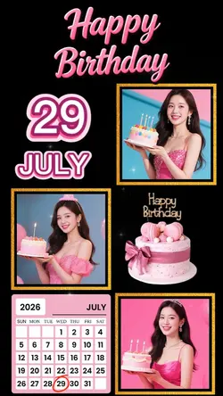 BIRTHDAY 29 JULY