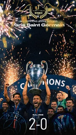 PSG JUARA UCL