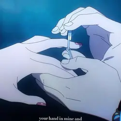 your hand in mine 