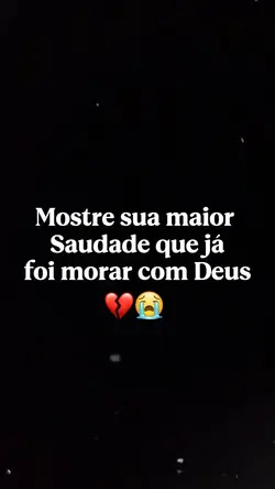 Sua saudade