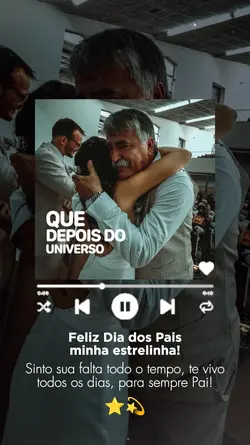 Saudades eternas Pai