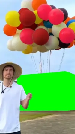 MR BEAST BALLON HUT