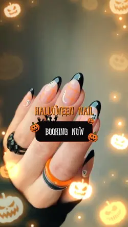Halloween nail idea