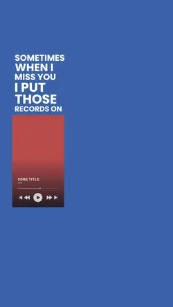 When i miss you