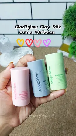 glad2glow clay mask