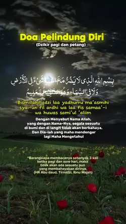 Doa Pelindung Diri