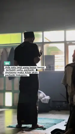 Perbaiki sholatmu
