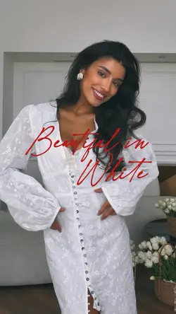 Beautiful in white