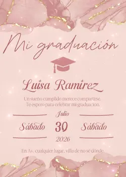 mi graduación