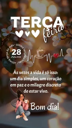 Terça 28 de julho