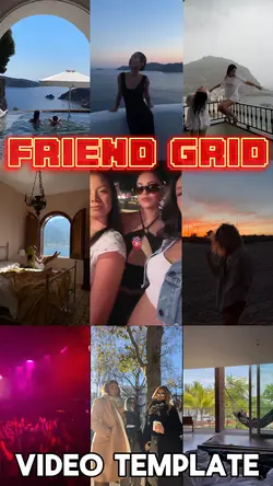 Friend grid 