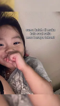 cuma kalah di muka