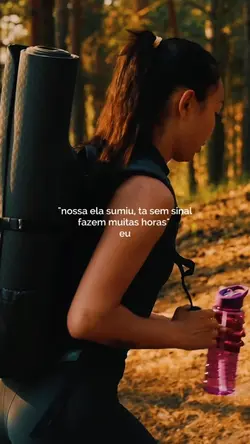 Nossa ela sumiu