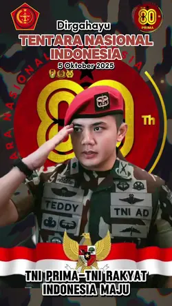 Dirgahayu TNI ke 80
