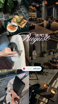 Six pics of August