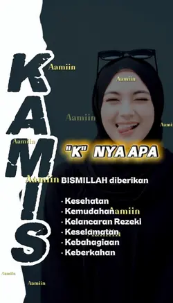 Kamis K nya apa