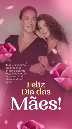 Feliz dia das mães