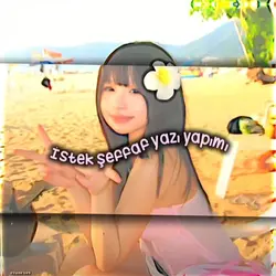 İstek şeffaf yazı🌈