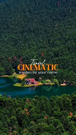 Travel cinematic