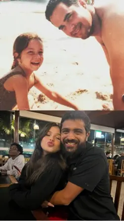 Father and daughter