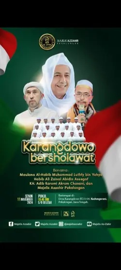 pamflet sholawat