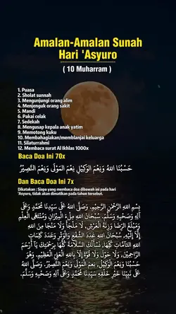 Amalan Hari Asyuro