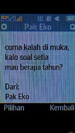 CUMA KALAH DIMUKA