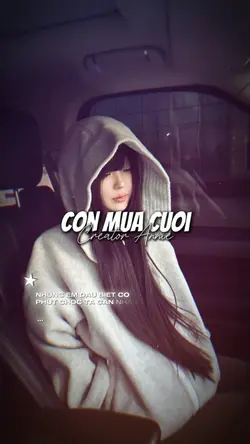 CƠN MƯA CUỐI