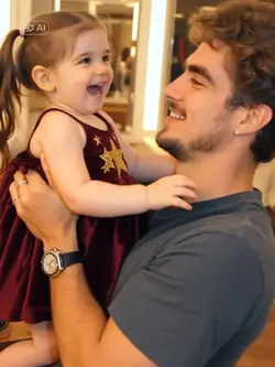 pai de menina IA