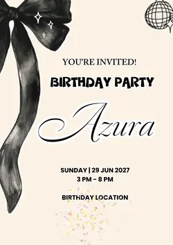 Ribbon Birthday 