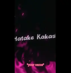 FREE KAKASHI EDIT
