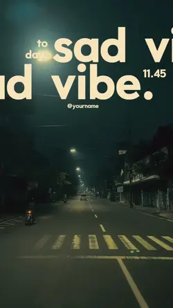NIGHT SAD VIBE