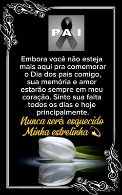 pai saudades eternas