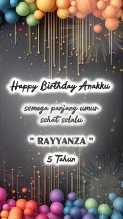 ultah anak laki-laki
