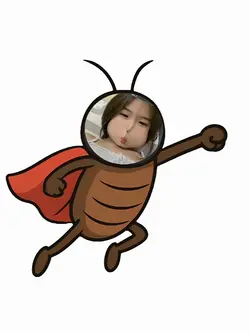 Ghép mặt con gián 