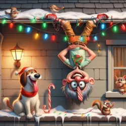 Christmas lights