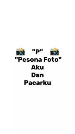 Aku dan pacarku 