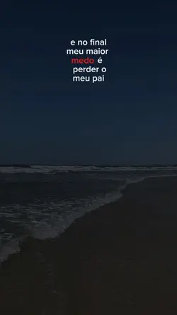 Medo de perder o pai
